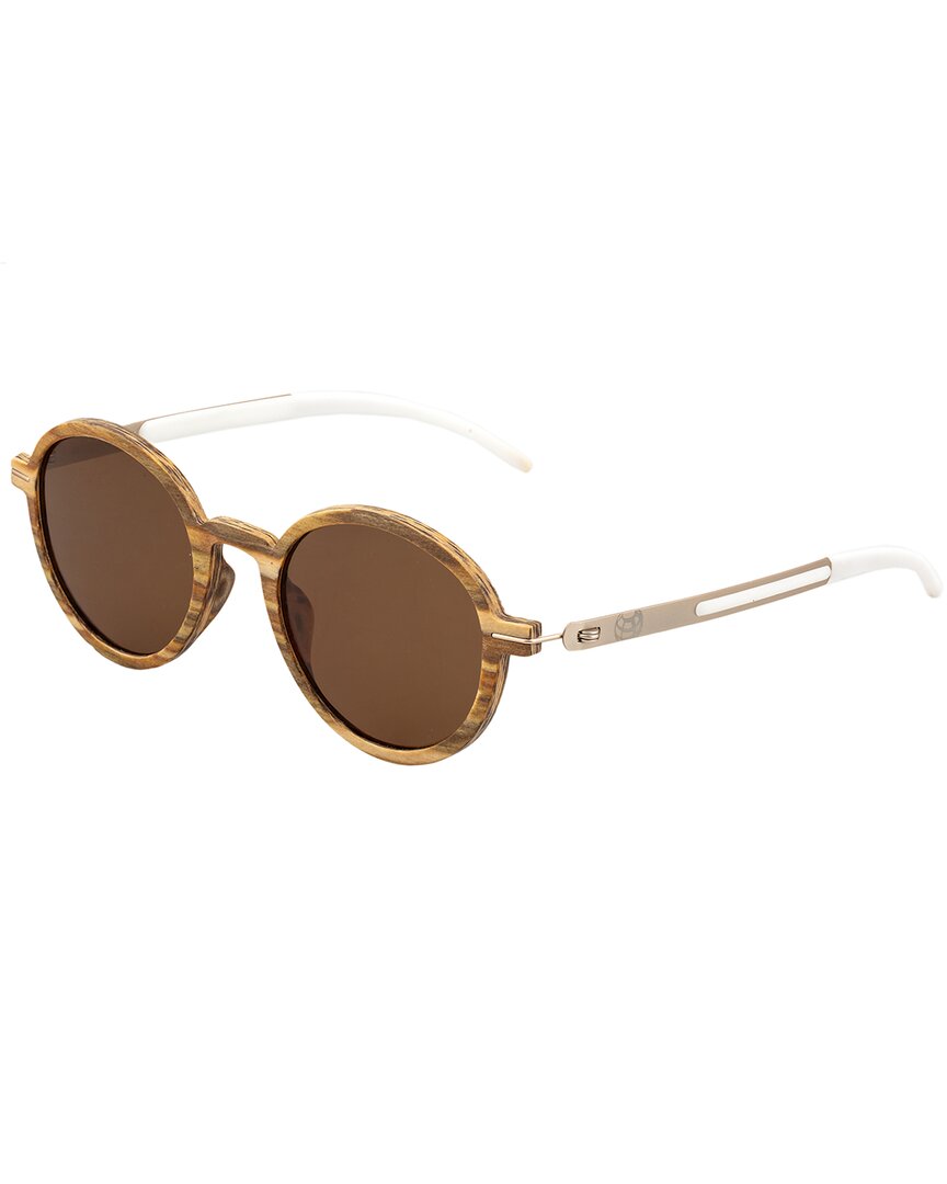 Shop Earth Wood Unisex Toco 48mm Polarized Sunglasses