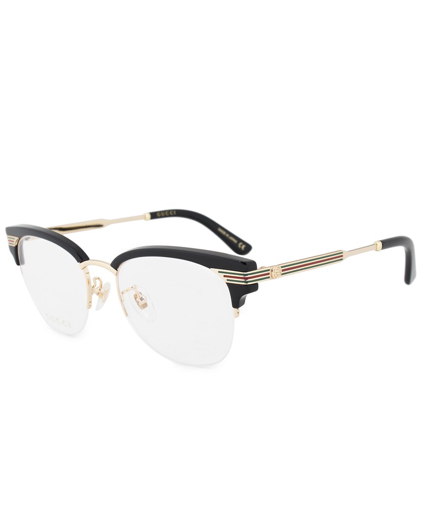 Gucci Unisex Gg0201o 50mm Optical Frames In Black