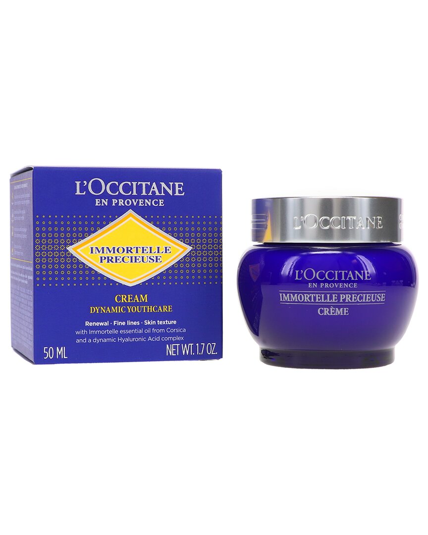 L'occitane 1.7oz Immortelle Precious Cream In White