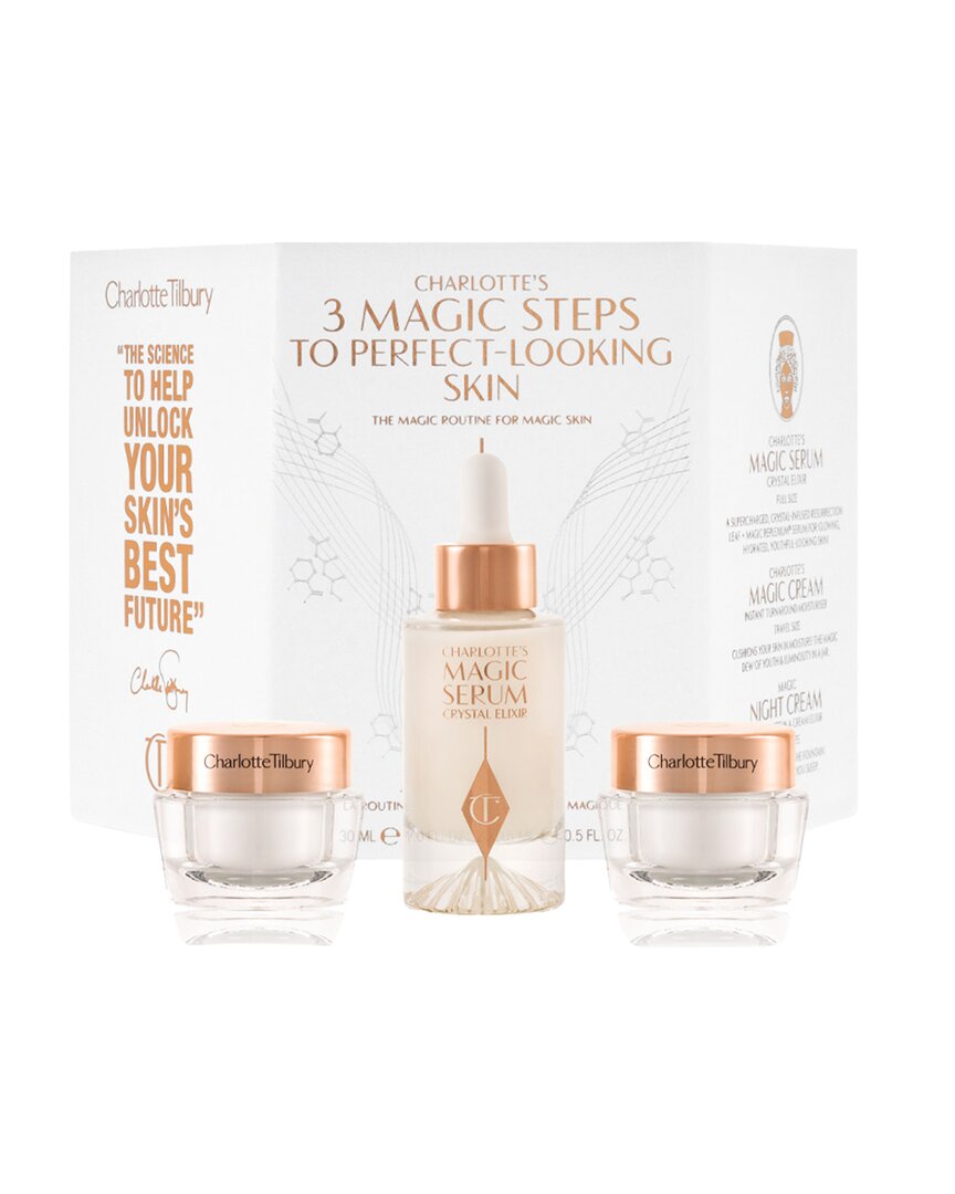 Charlotte Tilbury Charlotte's 3 Magic Steps To Perfect-looking Skin In White