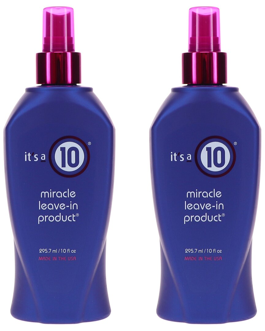 It's A 10 2 Pack 10oz Miracle Leave-in Product