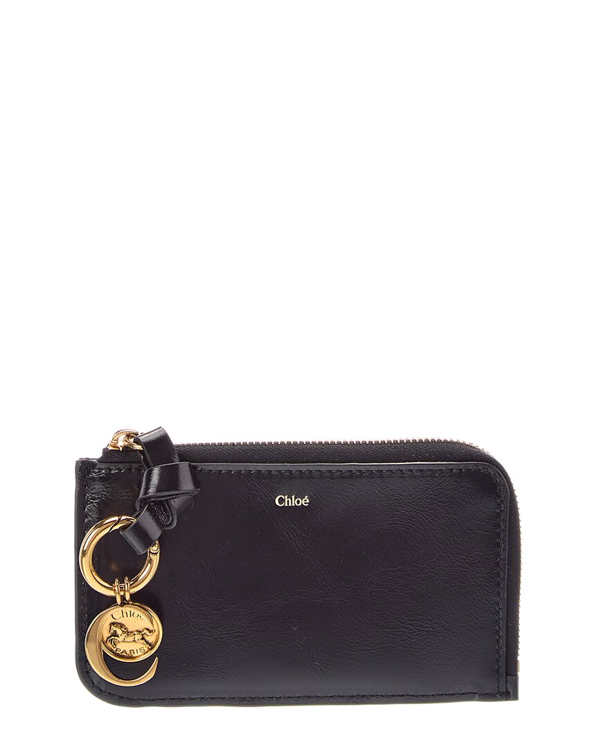 Chloé Leather Small Pouch In Black
