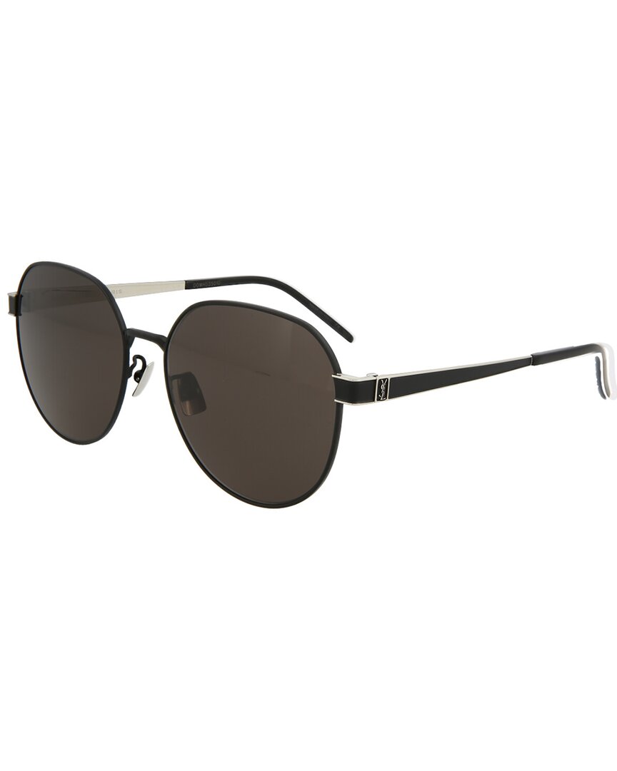 Saint Laurent Women's Slm66 58mm Sunglasses In Black