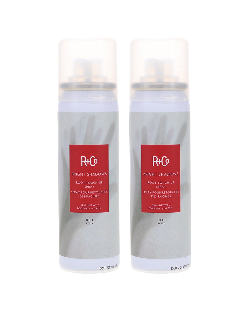 R + Co R+co 3oz Bright Shadows Root Touch-up Spray Red 2 Pack