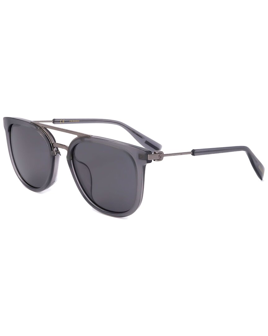 Trussardi Men's Str409f 6a7p 54mm Sunglasses In Grey