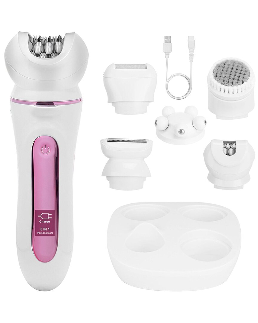 Vysn 5-in-1 Electric Epilator In White