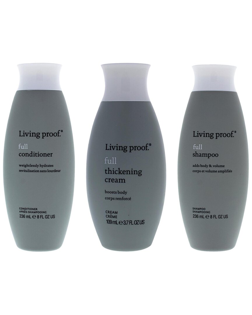 Living Proof Full Shampoo Conditioner And Cream 3pc Kit