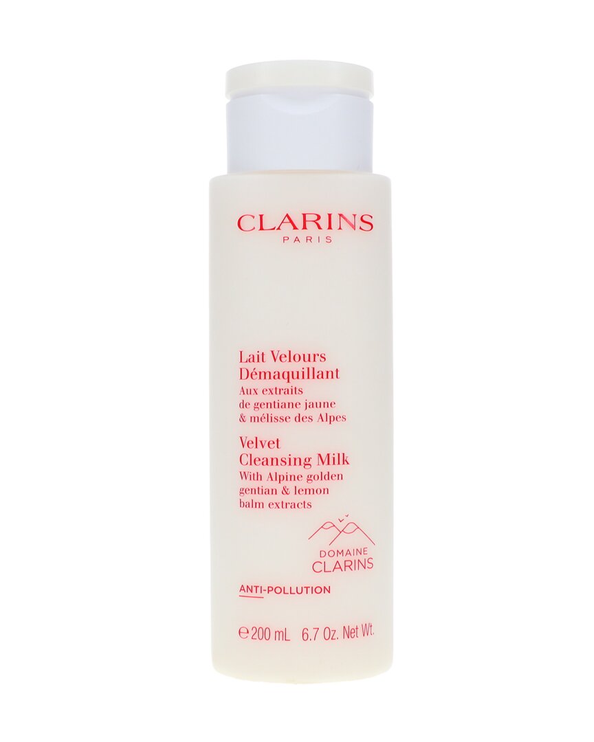 CLARINS CLARINS 6.7OZ VELVET CLEANSING MILK WITH ALPINE GOLDEN GENTIAN & LEMON BALM EXTRACTS