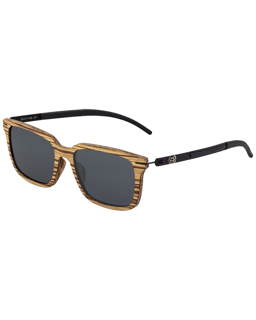 Earth Wood Unisex Doumia 54mm Polarized Sunglasses