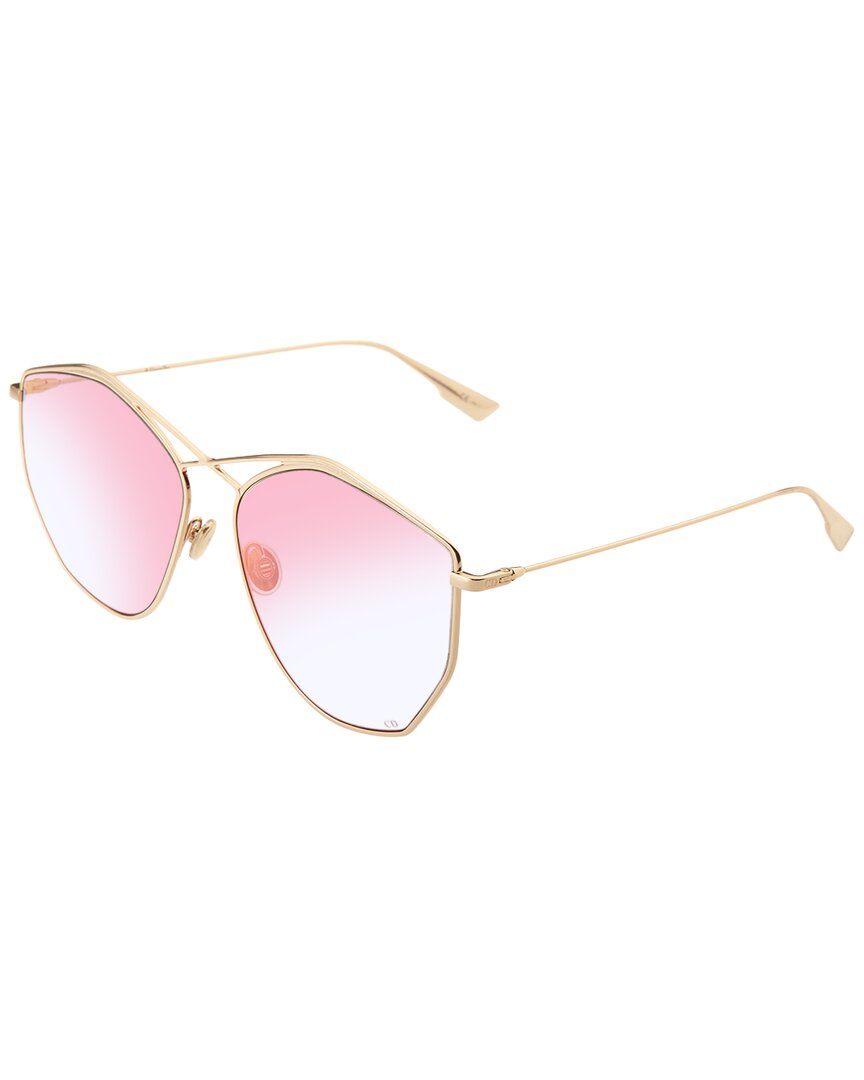 Dior Women's Stellaire6 59mm Sunglasses In Gold