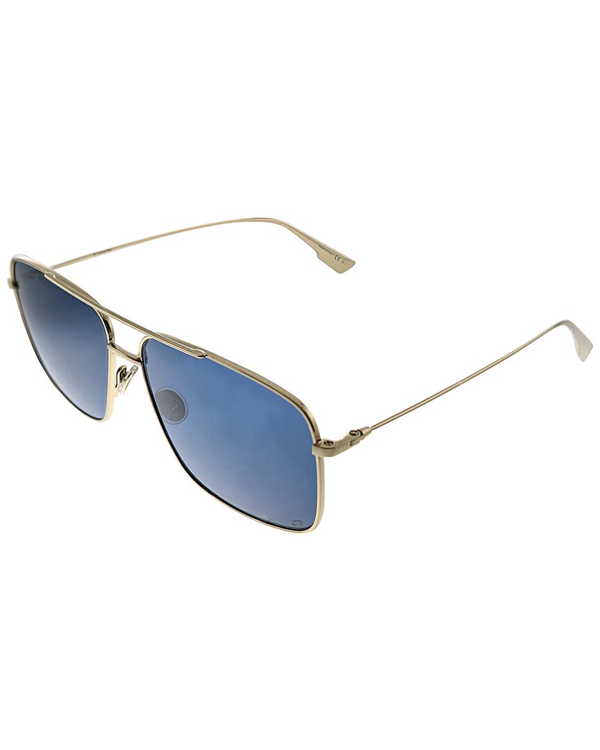 Dior Women's Stello3s 57mm Sunglasses In Gold
