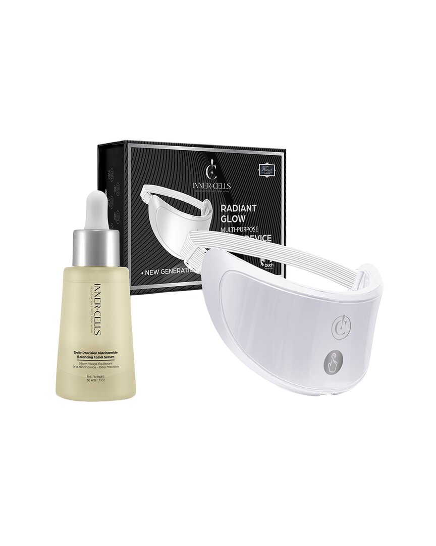 Inner Cells Unisex 1oz Radiant Neck Rejuvenation & Balance Duo With Niacinamide