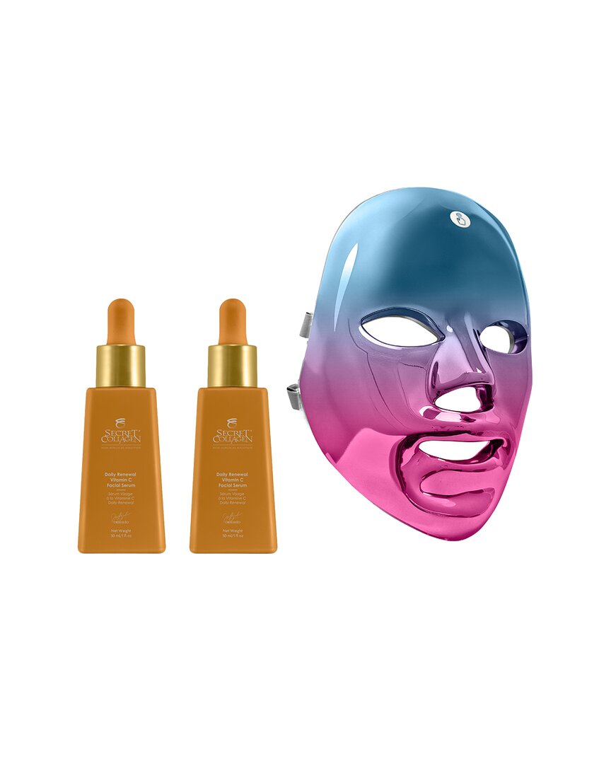 Secret Collagen Unisex 1Oz Led Glow Duo Care