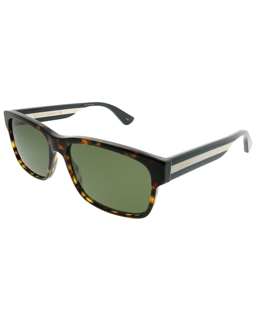 Gucci Gg0340s 58mm Unisex Sunglasses In Brown