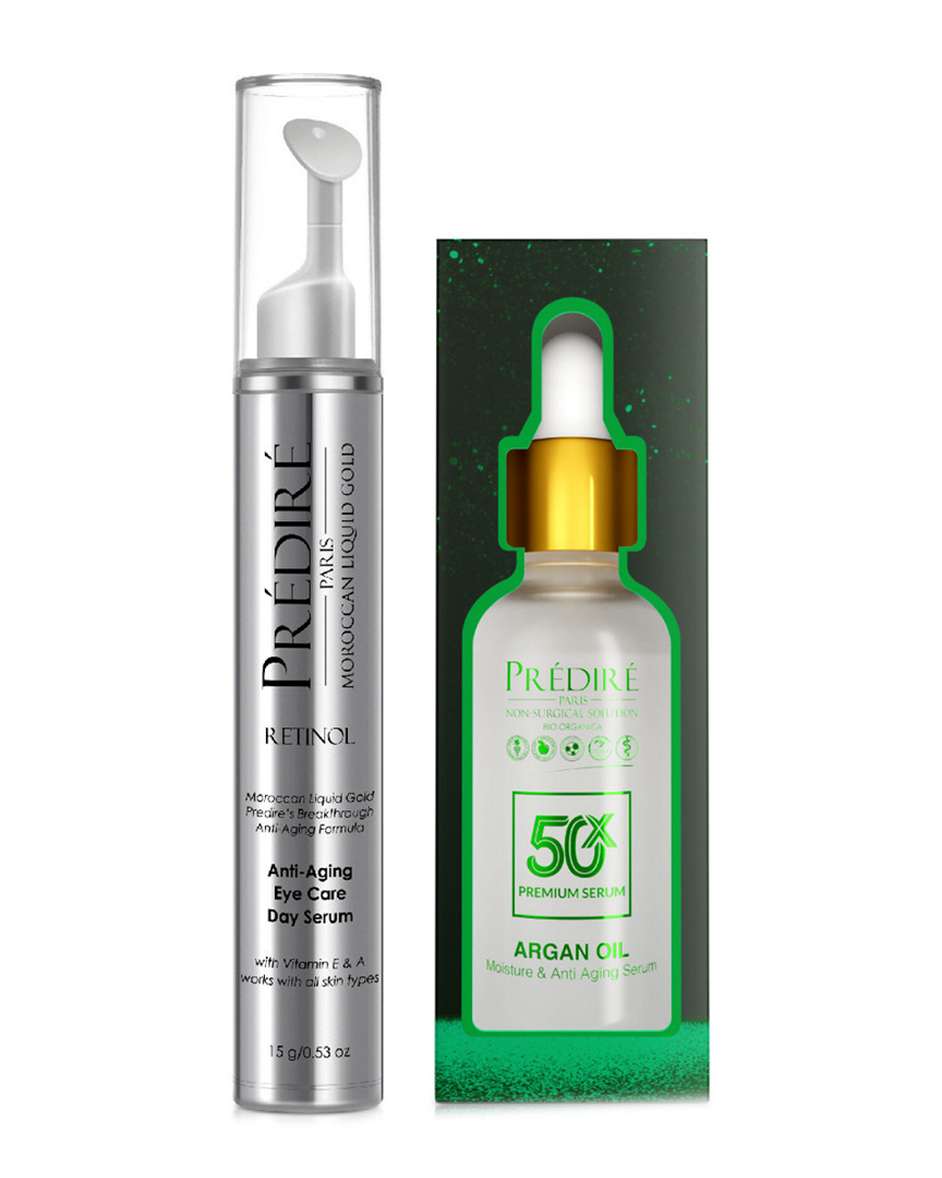 Predire Paris 50x Argan Oil Moisturizing & Anti-aging & Intensive Rapid  Renewal Eye Serum Set