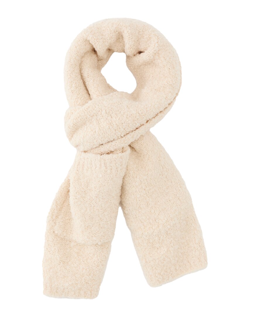 J.mclaughlin Verbier Wool & Alpaca-blend Scarf In White