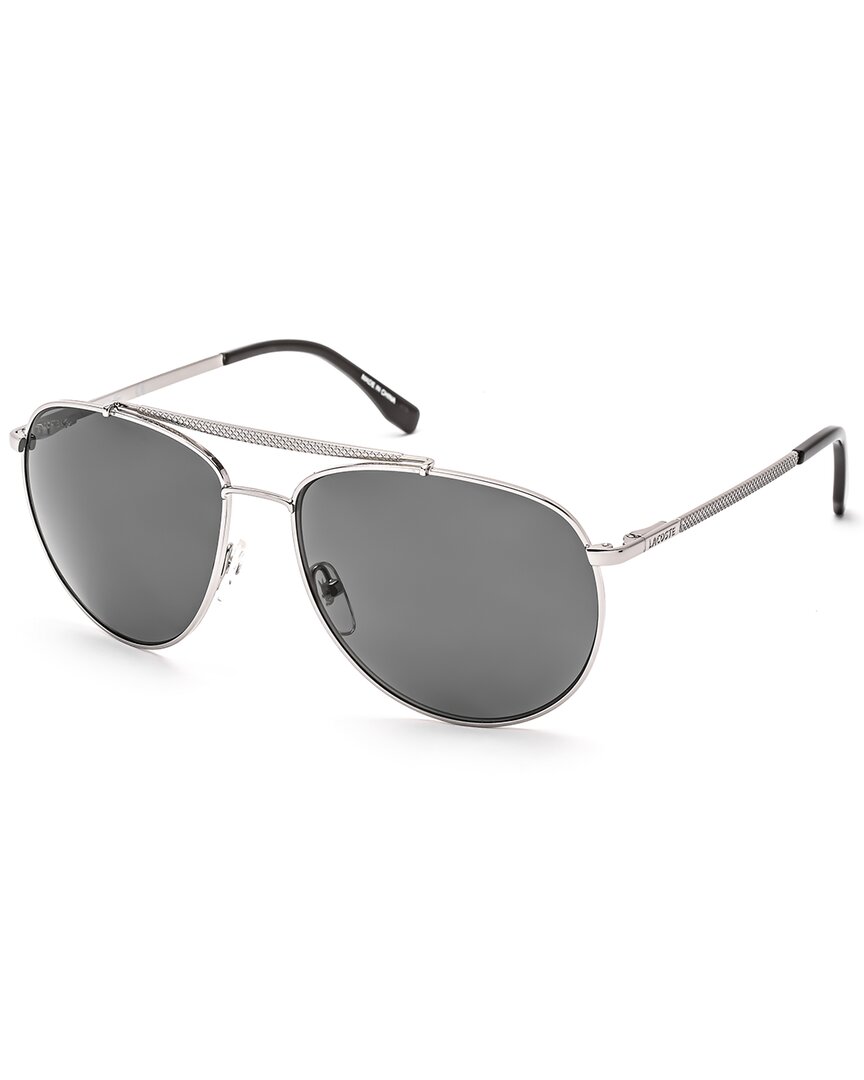 Lacoste Men's L177sp 714 59mm Polarized Sunglasses In Gold