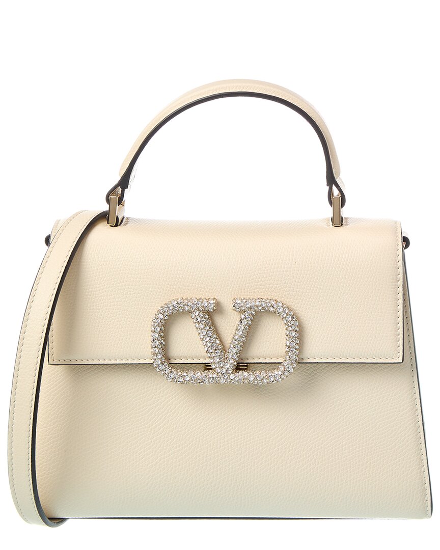 Valentino Garavani Valentino Vsling Small Leather Satchel