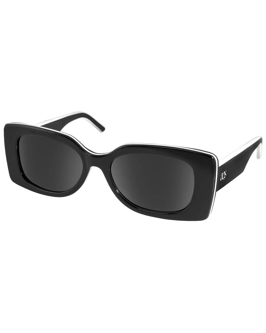 Aqs Women's Es2 55mm Polarized Sunglasses In Neutral