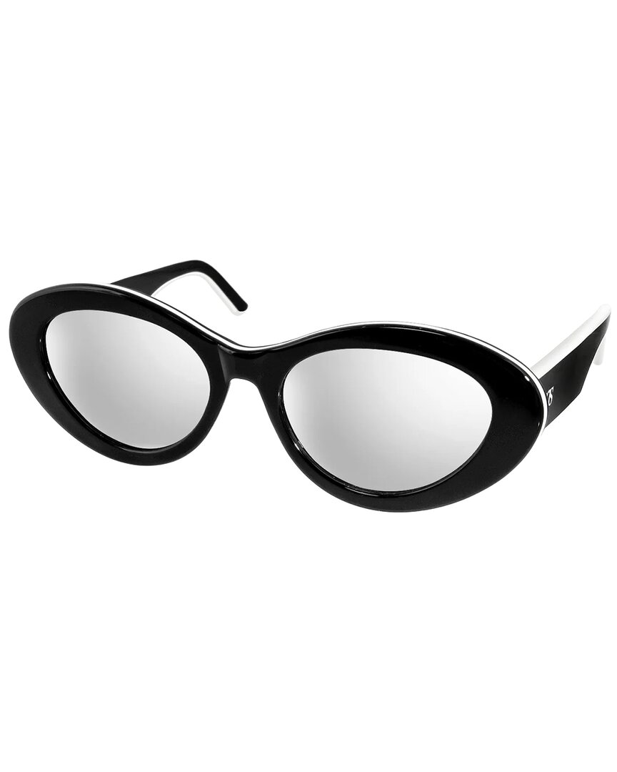 Aqs Women's Gl2 53mm Polarized Sunglasses In Metallic