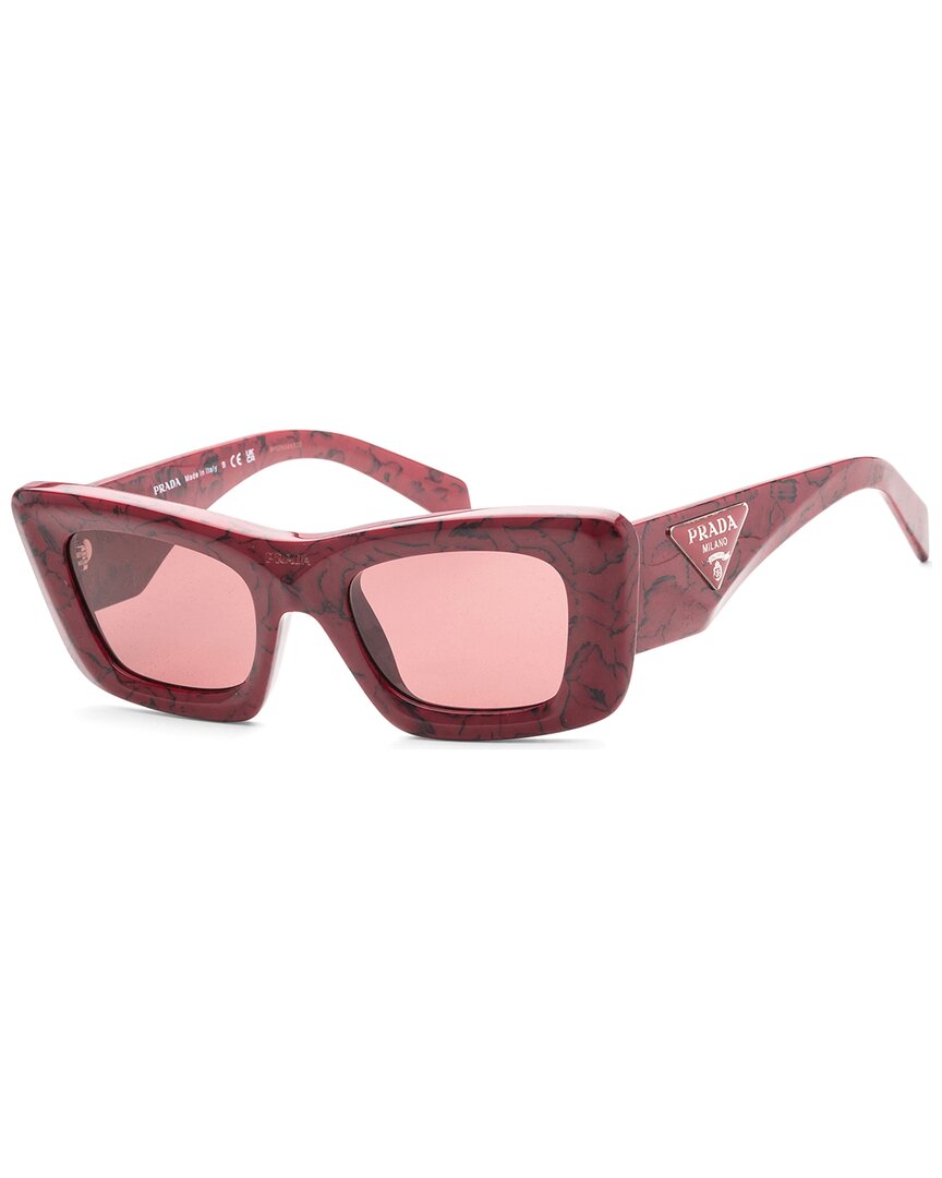 Prada Women's Pr13zs 50mm Sunglasses In Brown