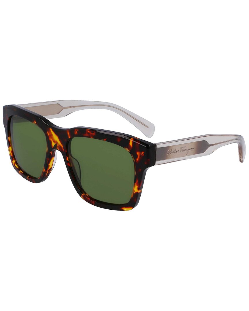 Ferragamo Unisex Sf1087s 56mm Sunglasses In Brown