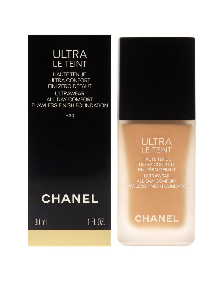 Chanel 1oz Ultra Le Teint Ultrawear Flawless Foundation - B30 Medium Neutral