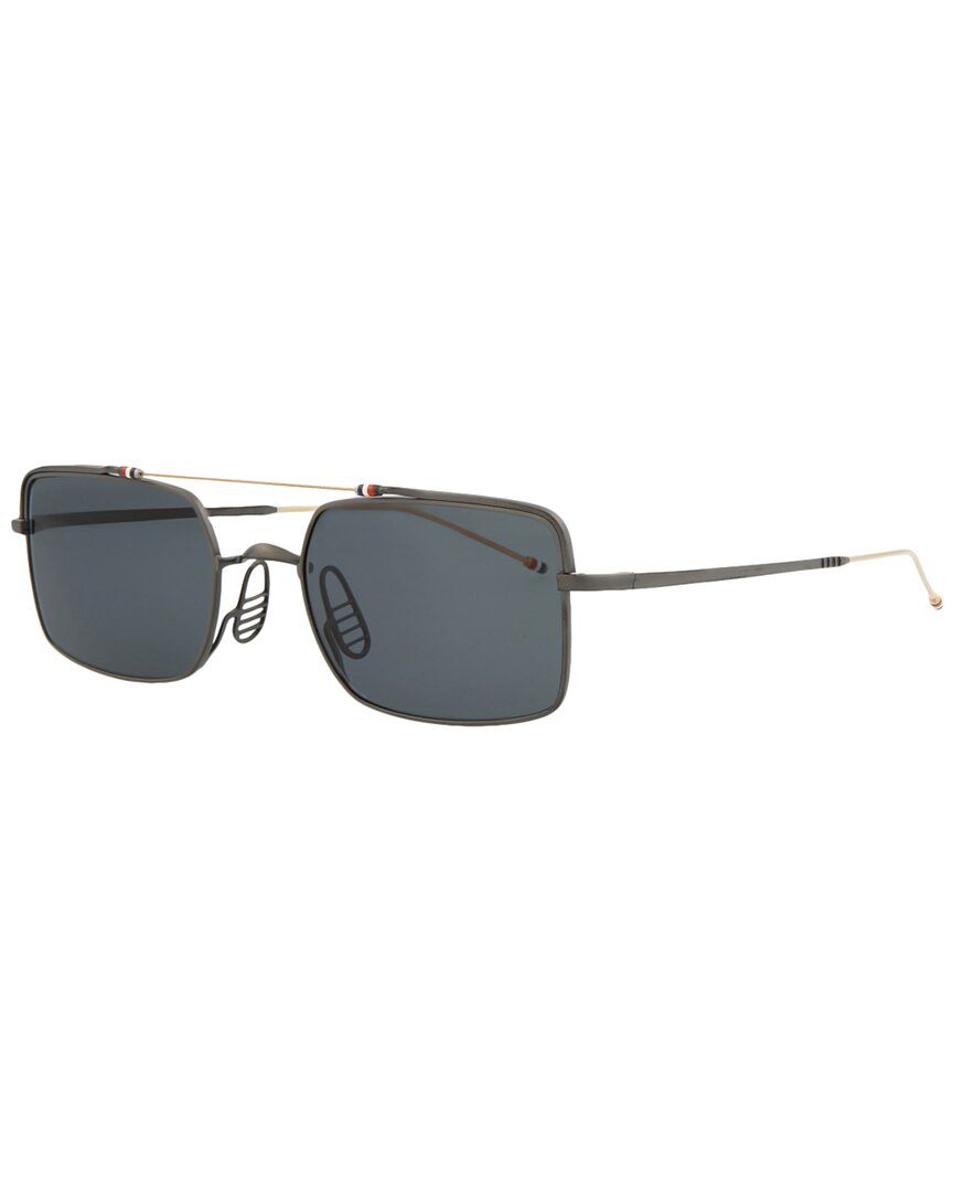 Thom Browne Unisex Tbs909 49mm Sunglasses In Black