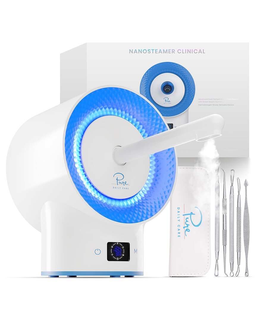 Pure Daily Care Unisex Nanosteamer Clinical 10-in-1 Smart Ionic Facial Steamer