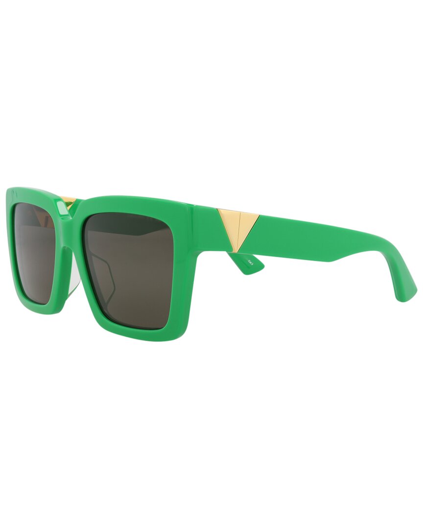 Bottega Veneta Women's Bv1198sa 55mm Sunglasses In Green