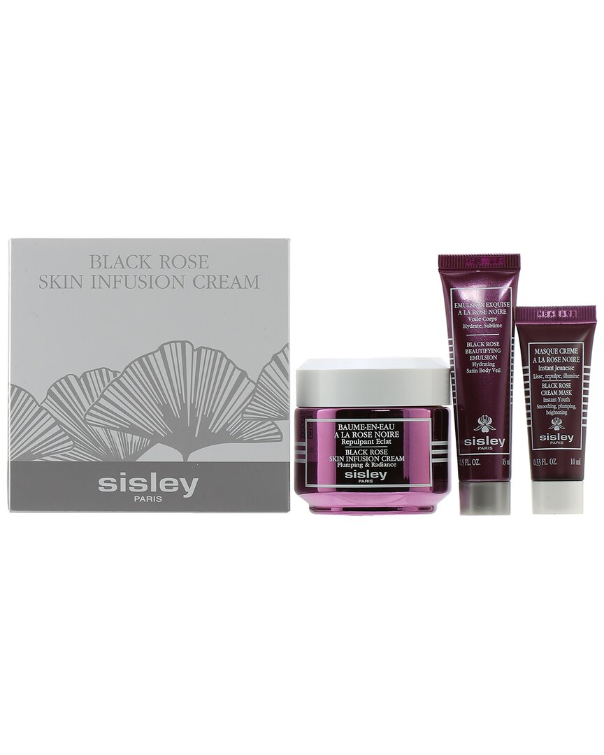 Shop Sisley Paris Sisley Unisex Black Rose Skin Infusion Cream Discovery Set