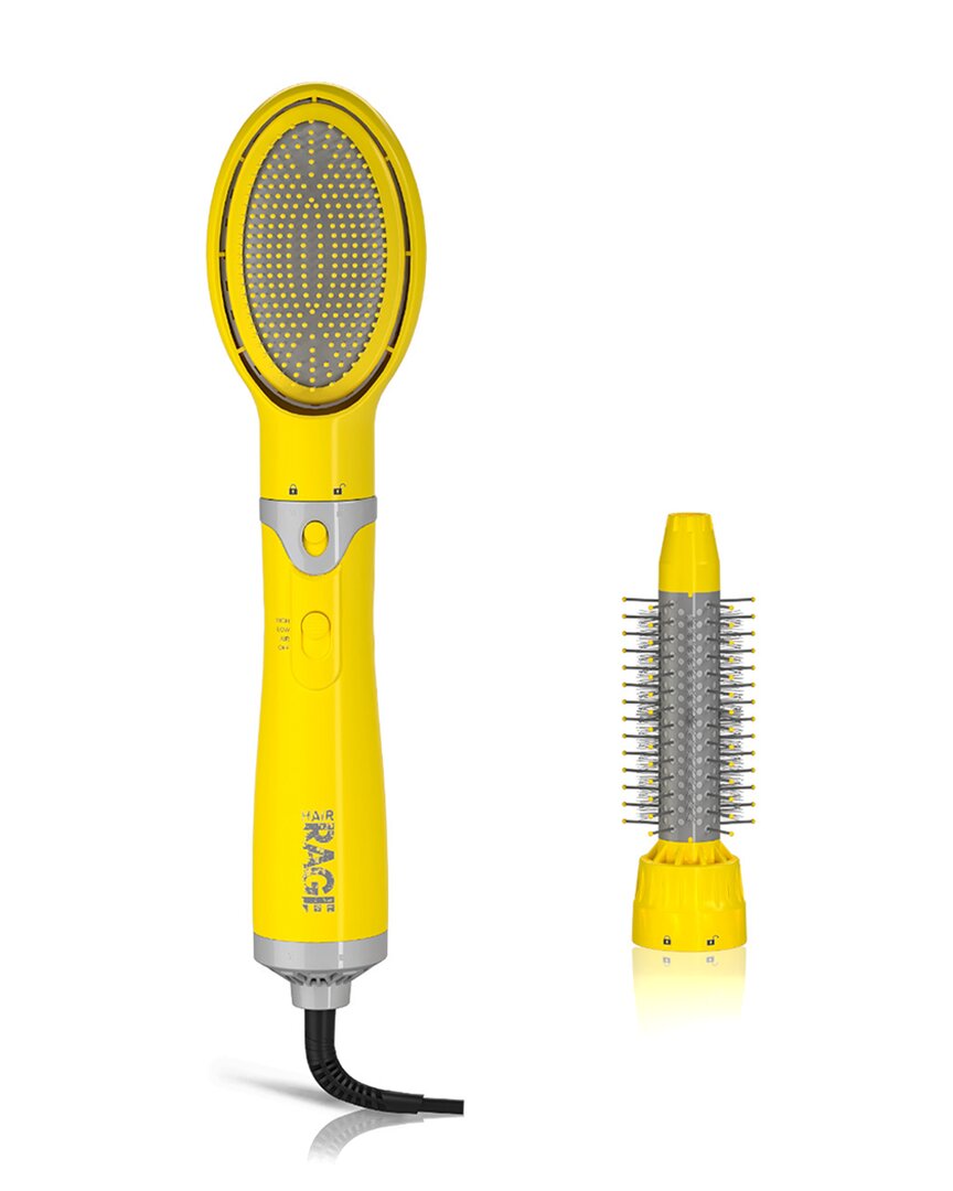 Hair Rage Chic Styler - 2-in-1 Hot Air Styler In Yellow