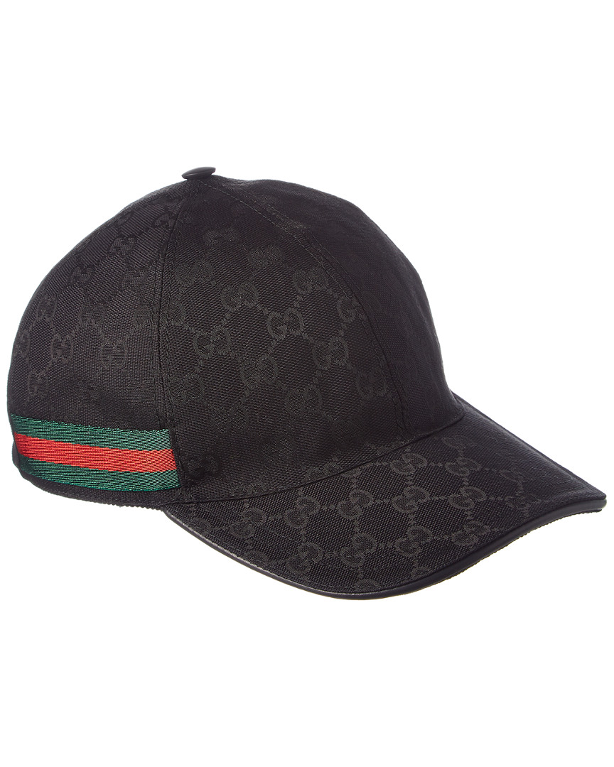Gucci Original Gg Web Canvas Baseball Hat