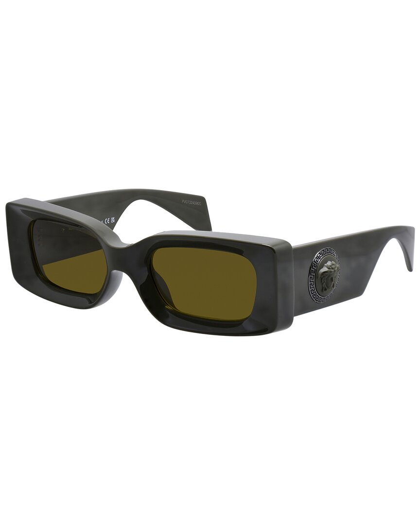 Versace Unisex Ve4474u 52mm Sunglasses In Green