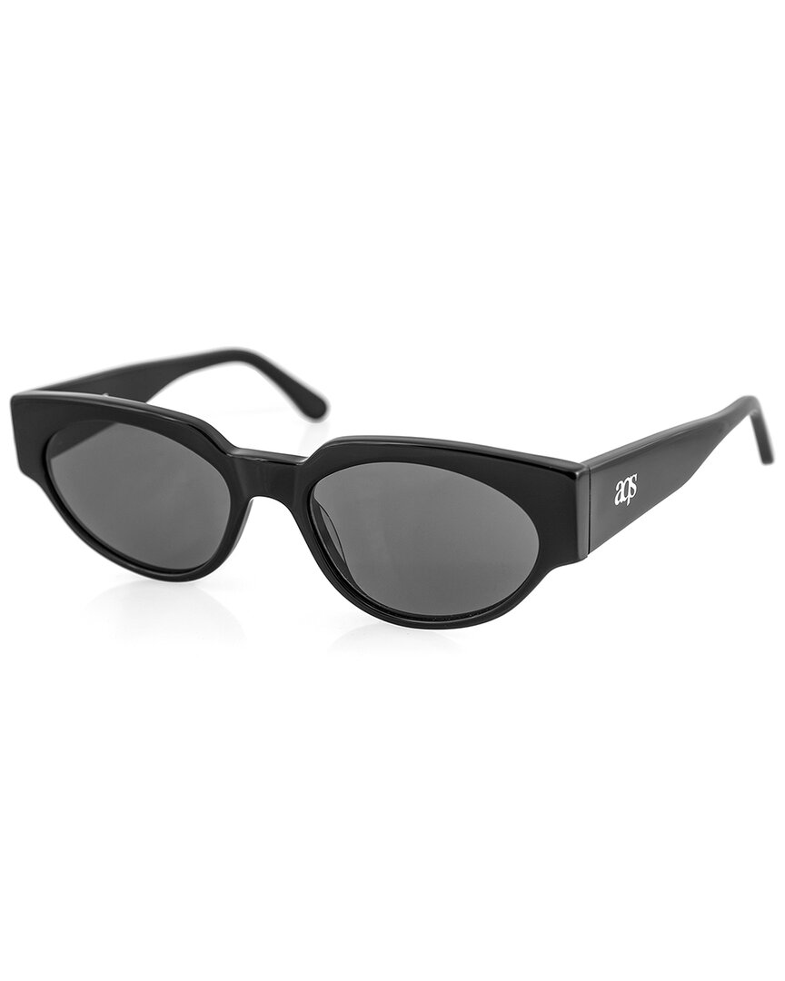 Aqs Unisex Maddy 52mm Polarized Sunglasses