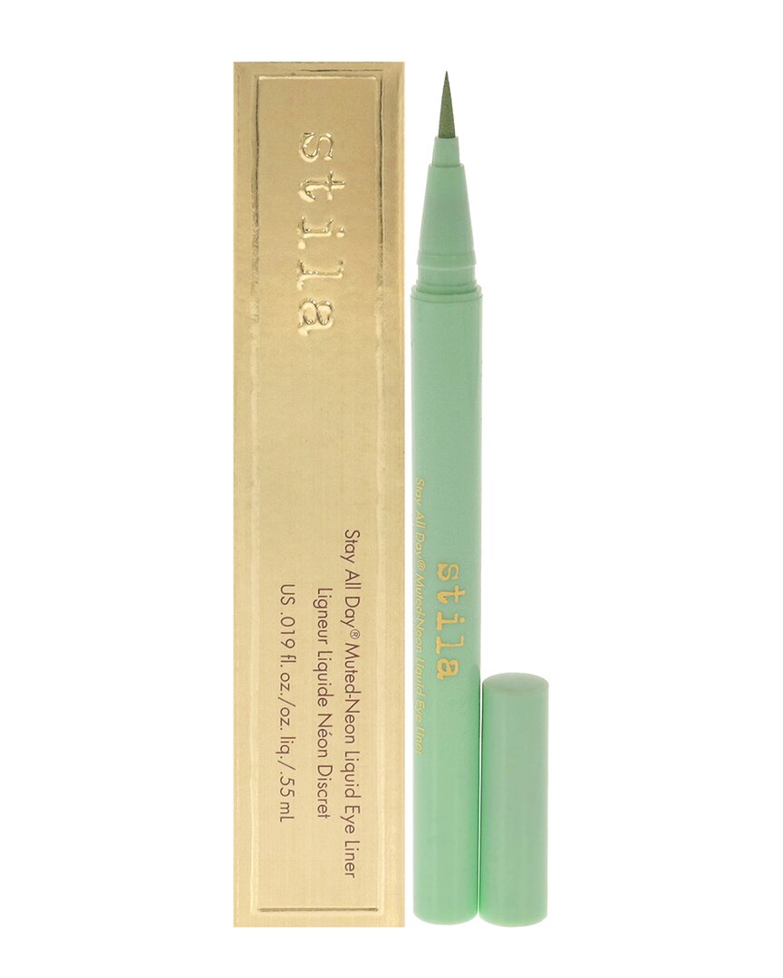 Stila Cosmetics 0.02oz Stay All Day Muted-neon Liquid Eye Liner - Hint Of Mint