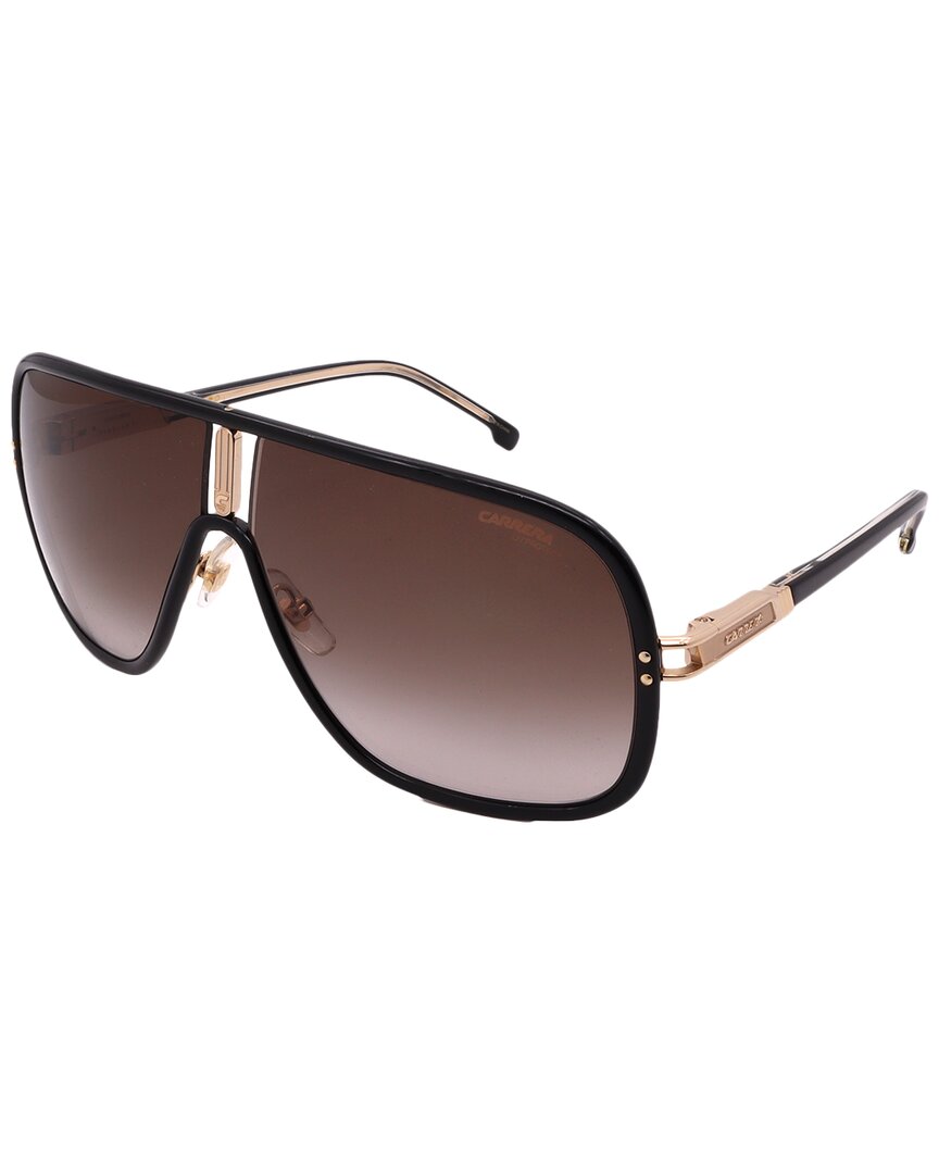 Shop Carrera Unisex Flaglab11 64mm Sunglasses In Black