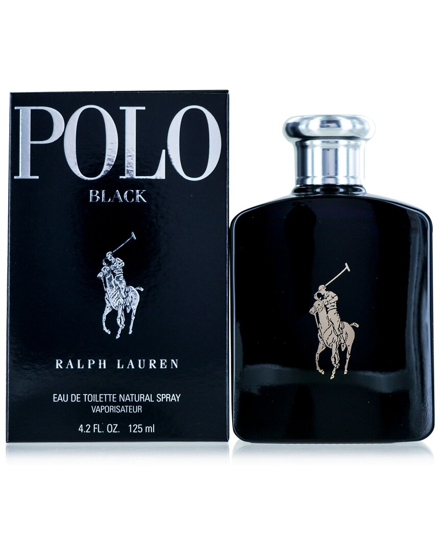 Ralph Lauren Men's 4.2oz Polo Black Edt Spray In White