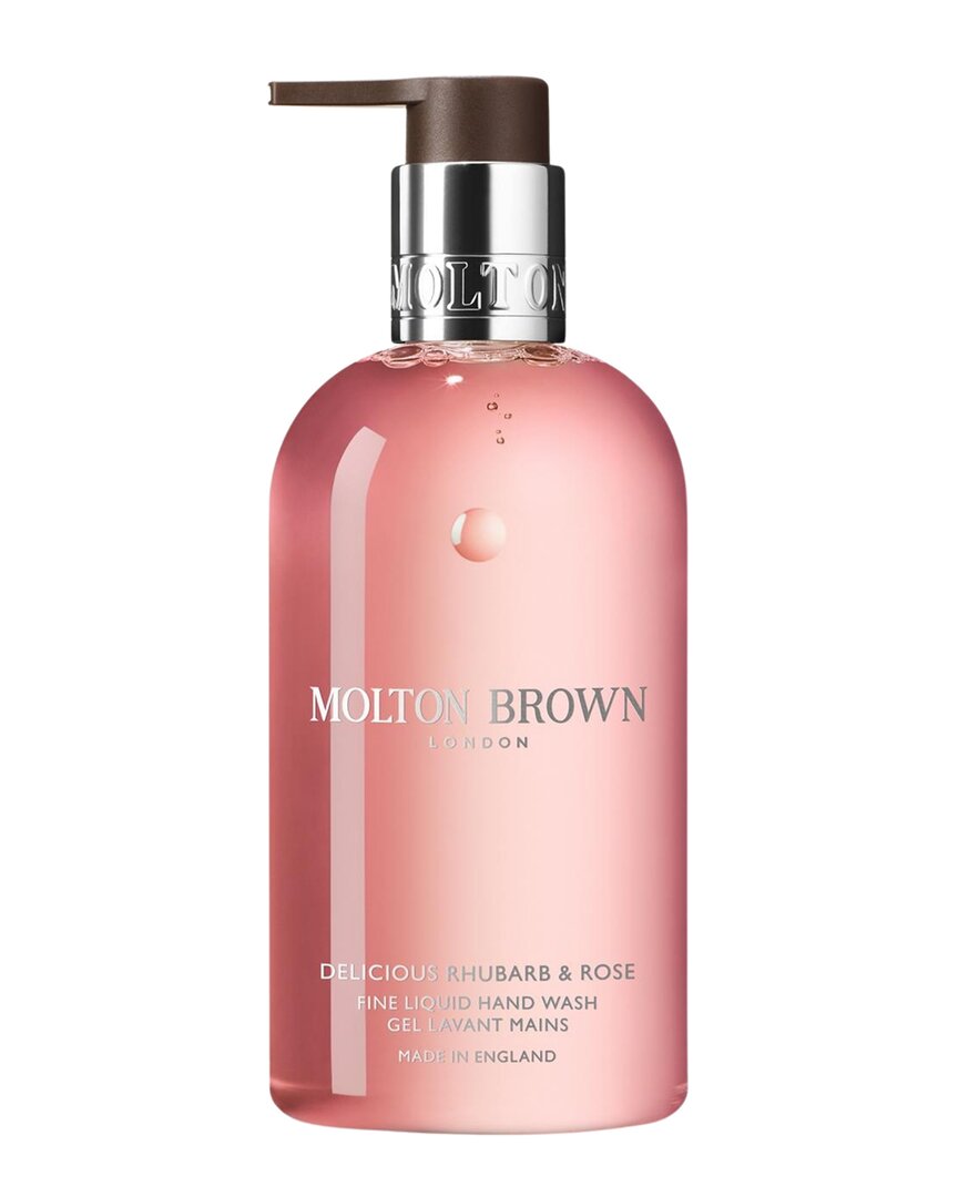 Molton Brown London Women's 10oz Delicious Rhubarb & Rose Fine Liquid Hand Wash