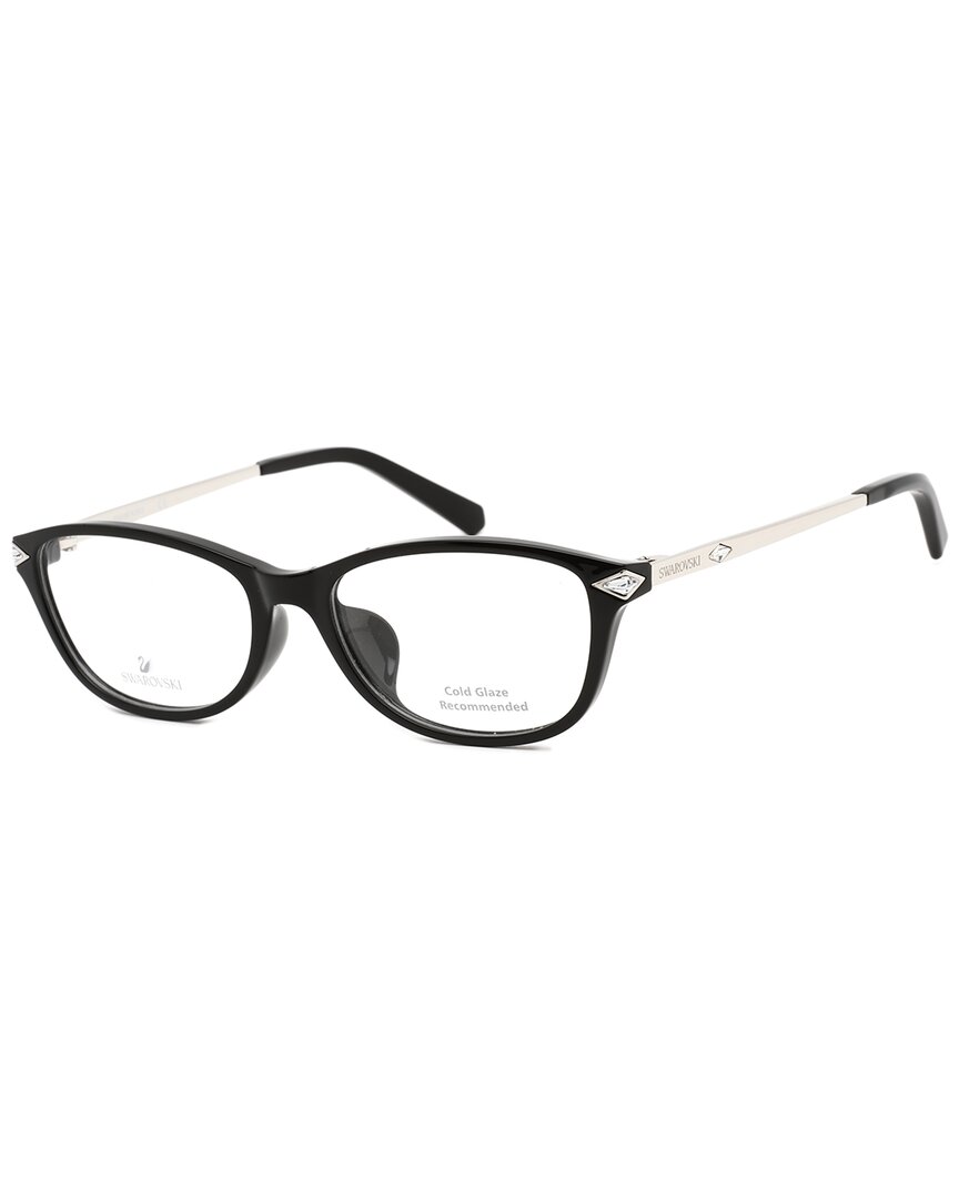 Swarovski Demo Cat Eye Ladies Eyeglasses Sk5293-d 001 52 In Black