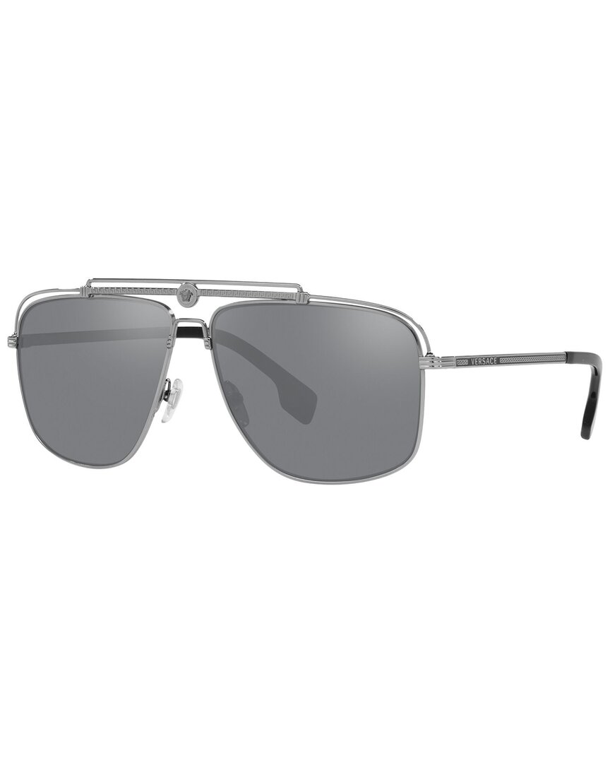 Versace Man Sunglass Ve2242 In Grey