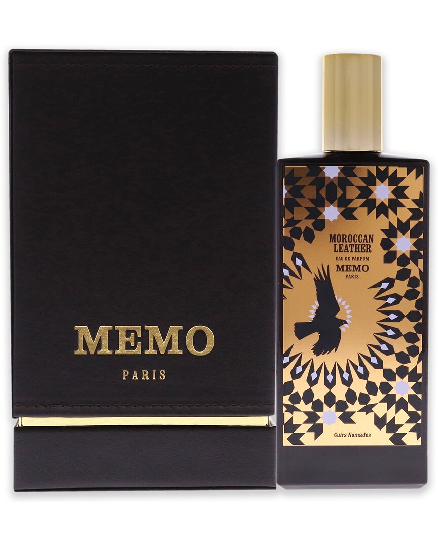 Memo Paris Unisex 2.53oz Moroccan Leather Eau De Parfum
