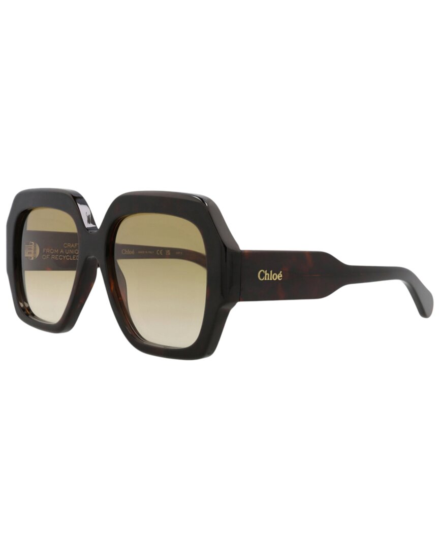 Chloé Women's Ch0154s 56mm Sunglasses In Brown