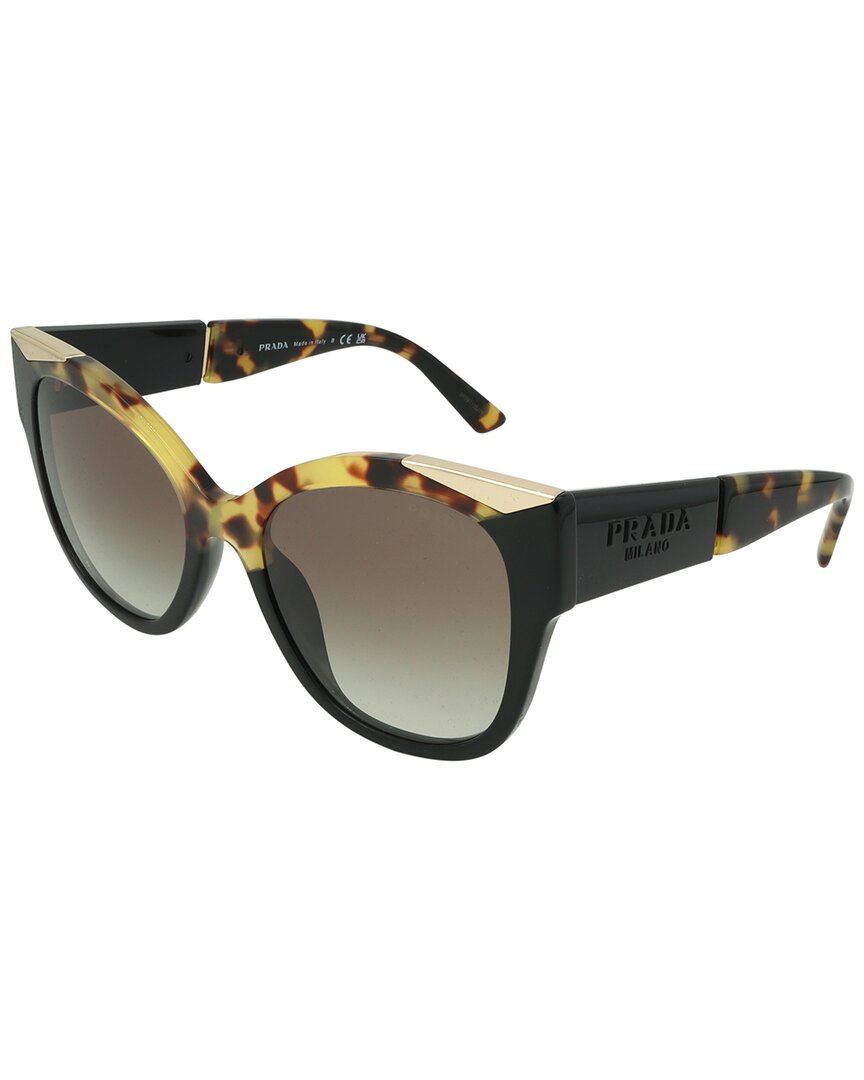 Prada Women's Pr02ws 54mm Sunglasses In Black