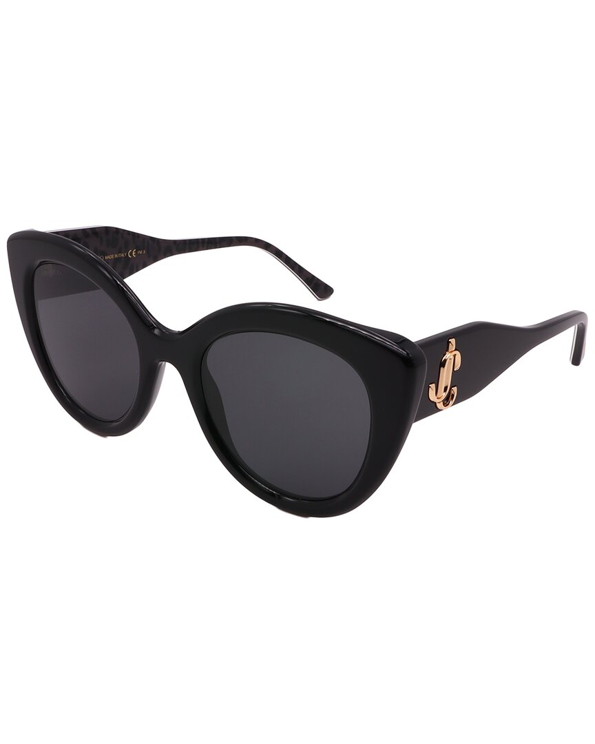 Jimmy Choo Women's Leone/s 52mm Sunglasses In Black