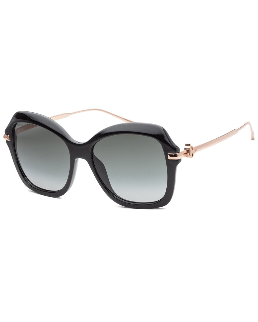 Jimmy Choo Women's Tessygs 56mm Sunglasses In Black