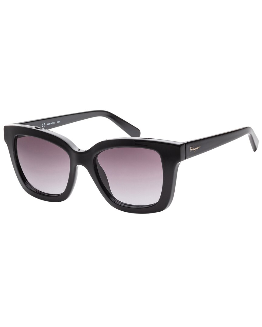 Ferragamo Sf955s 001 Wayfarer Sunglasses In Black | ModeSens