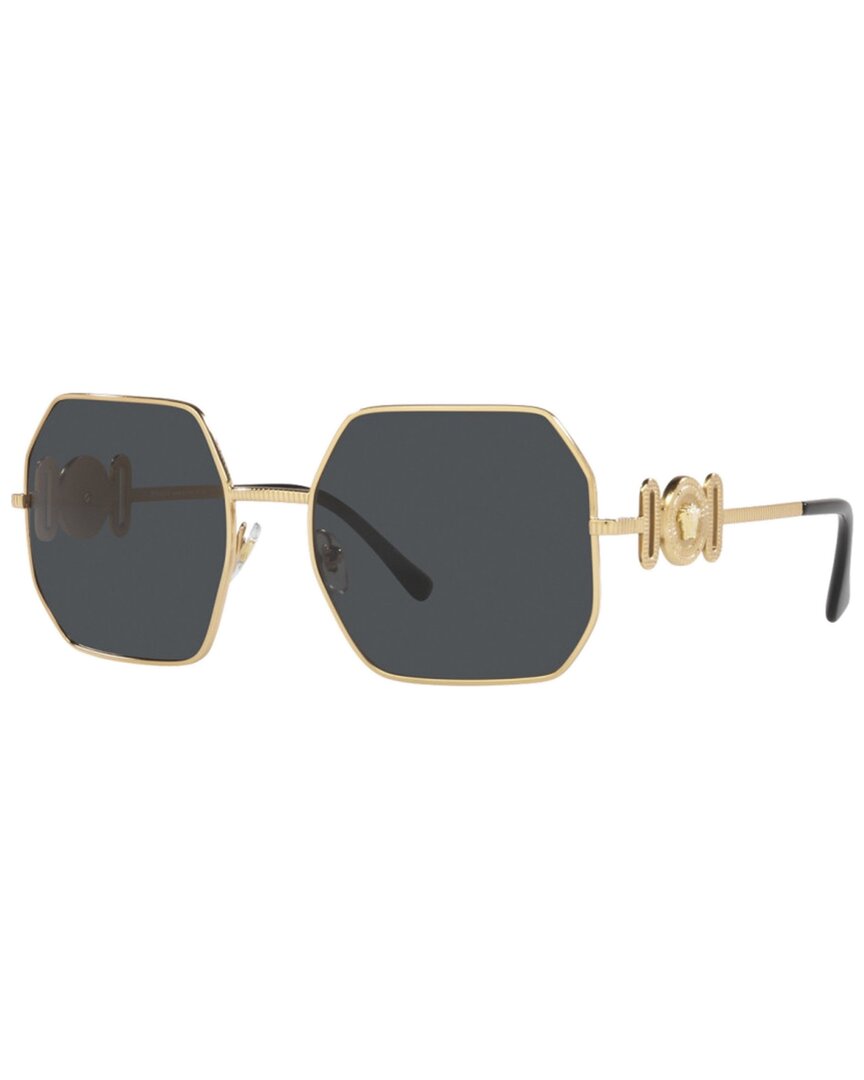 Versace Woman Sunglass Ve2248 In Gold