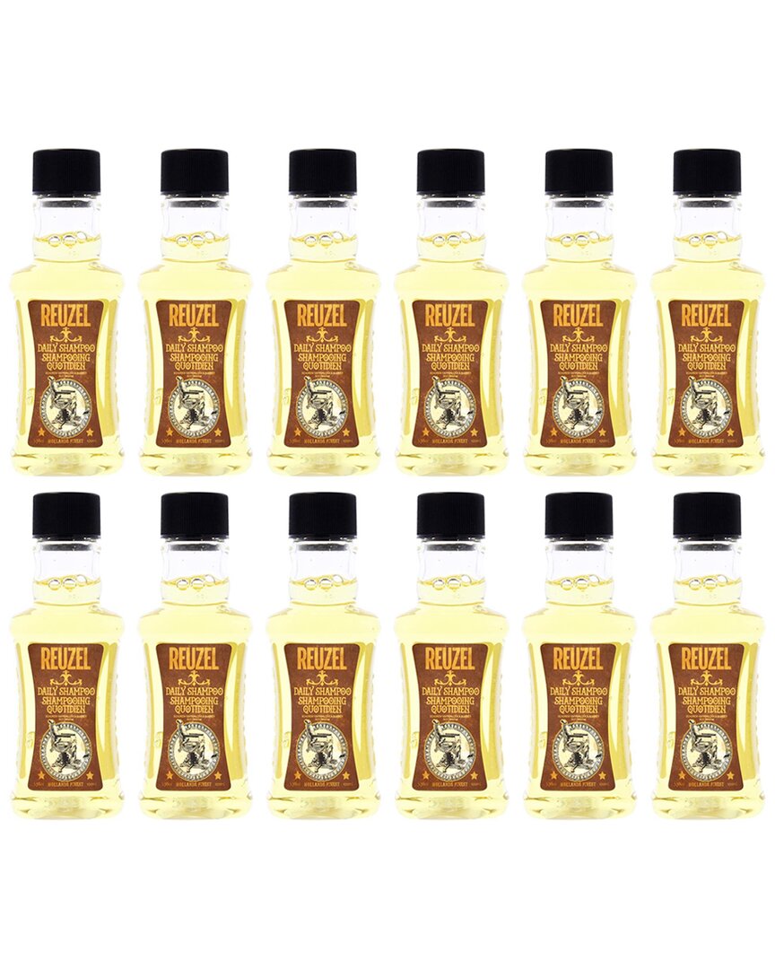 Reuzel Men's 3.38oz Daily Shampoo - Pack Of 12