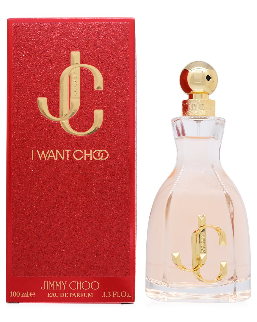 Jimmy Choo Women's 3.3oz I Want Choo Edp Spray In White